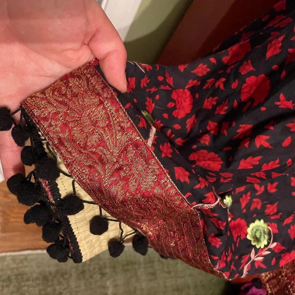 J Peterman patchwork maxi - Picture 3 of 9